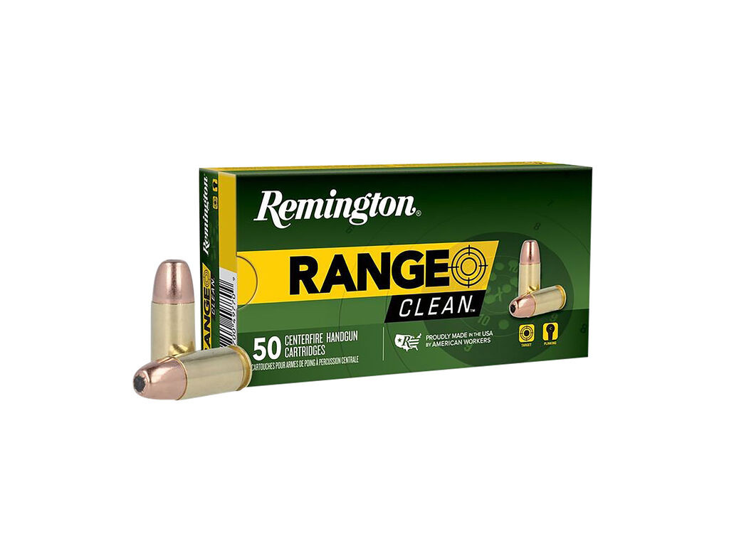 9mm Ammo - Remington Ammo Range Flat Nose Enclosed Base Case Remington Range Flat Nose Enclosed Base Case Ammo