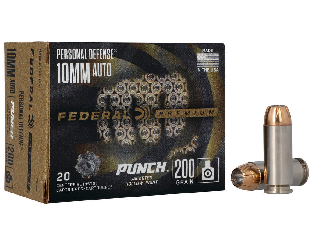 Federal Punch Personal Defense Case JHP Ammo