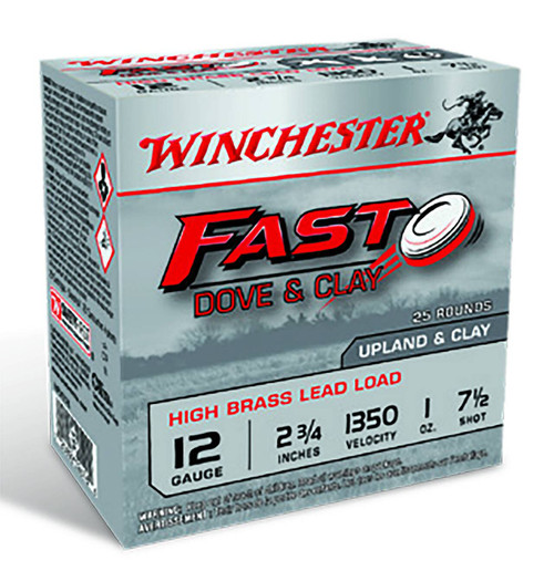 Winchester Fast Dove Clay High Brass 1oz Ammo