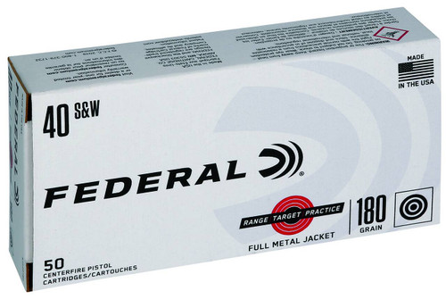 Federal Range Target FMJ Ammo