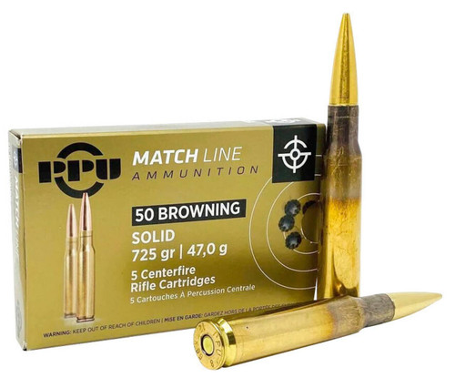 PPU Match Solid FMJ Ammo