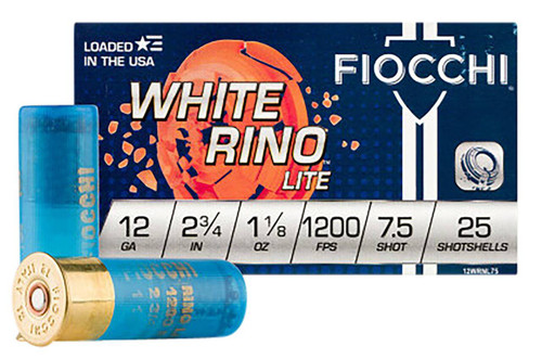 Fiocchi Exacta Target White Rino Lite Ammo