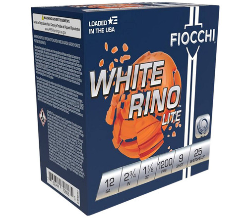 Fiocchi Exacta Target White Rino Lite Ammo