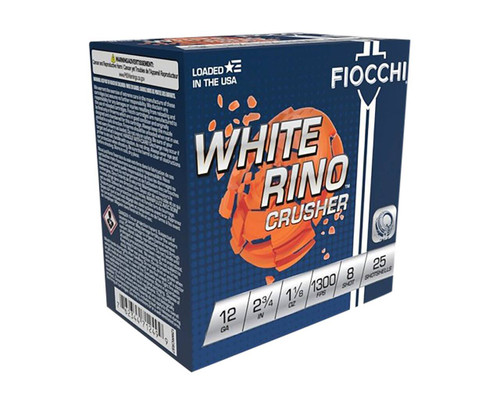 Fiocchi Exacta Target White Rino Crusher Ammo