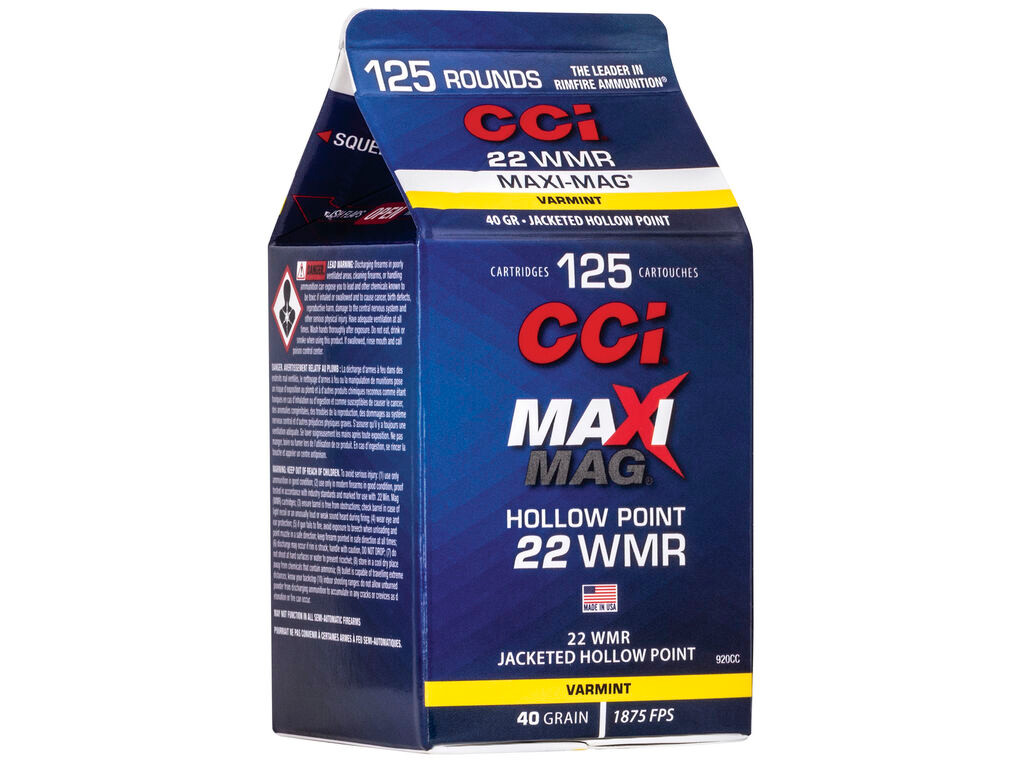 CCI Maxi-Mag Case JHP Ammo