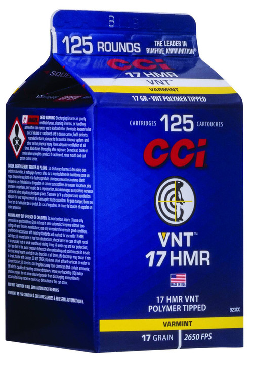 CCI VNT Varmint Tipped Ammo