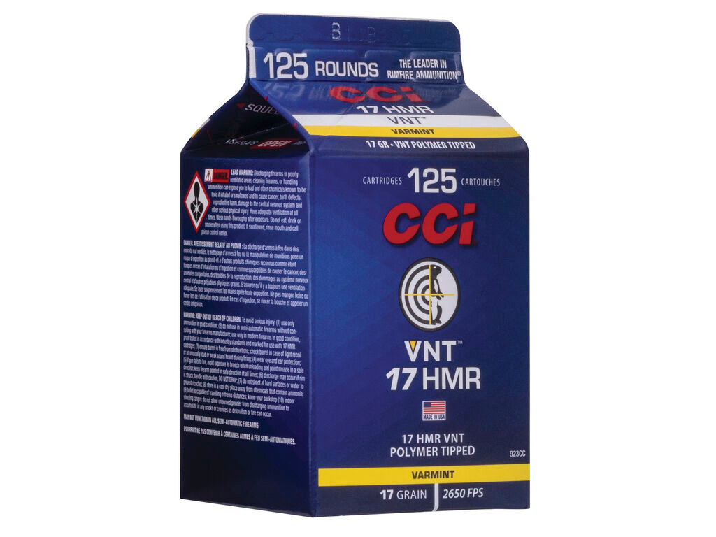CCI VNT Varmint Tipped Case Ammo