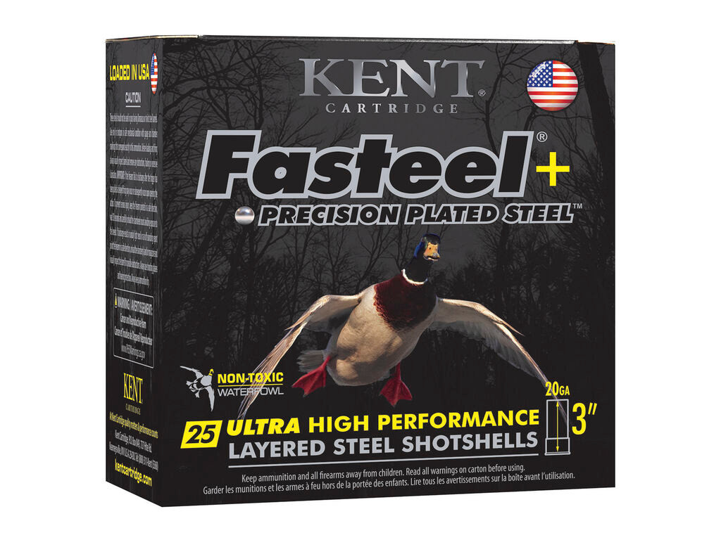 20 Gauge Ammo - Kent Cartridge Fasteel + Case 1oz Kent Cartridge Fasteel + Case 1oz Ammo