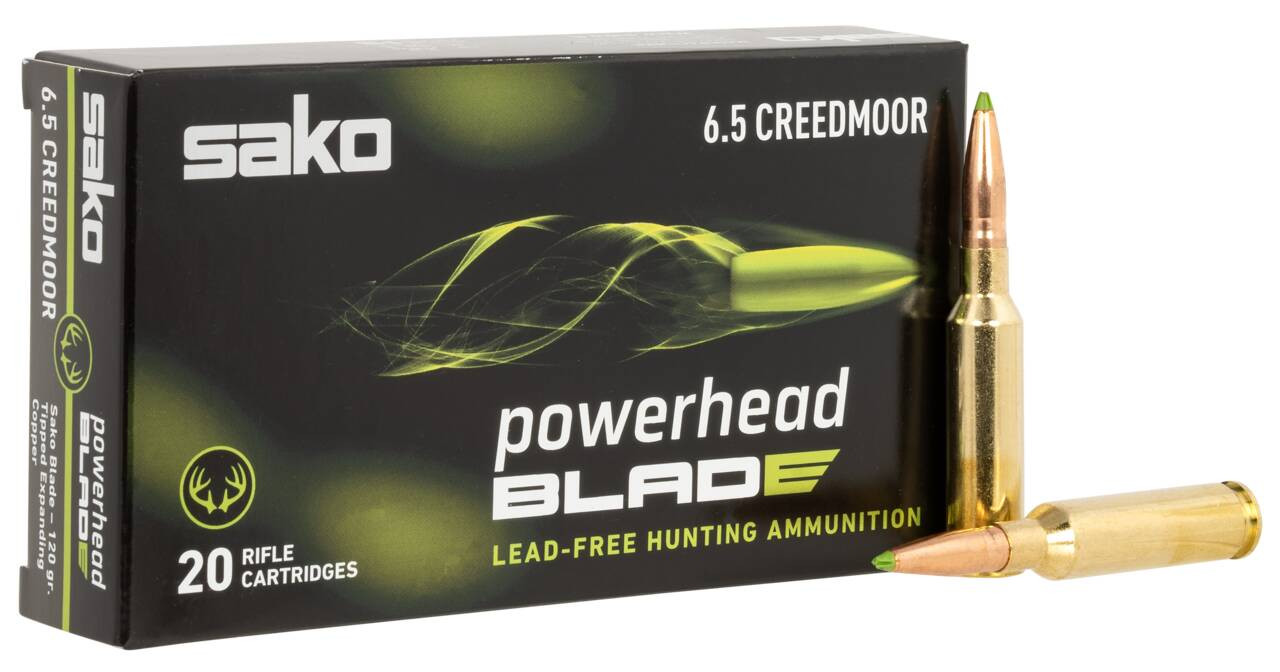 6.5mm Creedmoor Ammo - SAKO TIKKA PowerHead Blade SAKO TIKKA PowerHead Blade Ammo