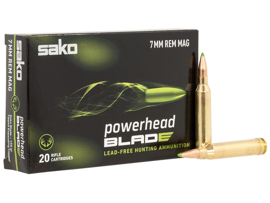 7mm Rem Mag Ammo - SAKO TIKKA PowerHead Blade Case SAKO TIKKA PowerHead Blade Case Ammo