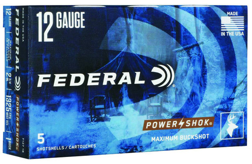 Federal PowerShok Max Buck Ammo