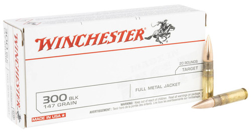 WIN USA BLK FMJ Ammo