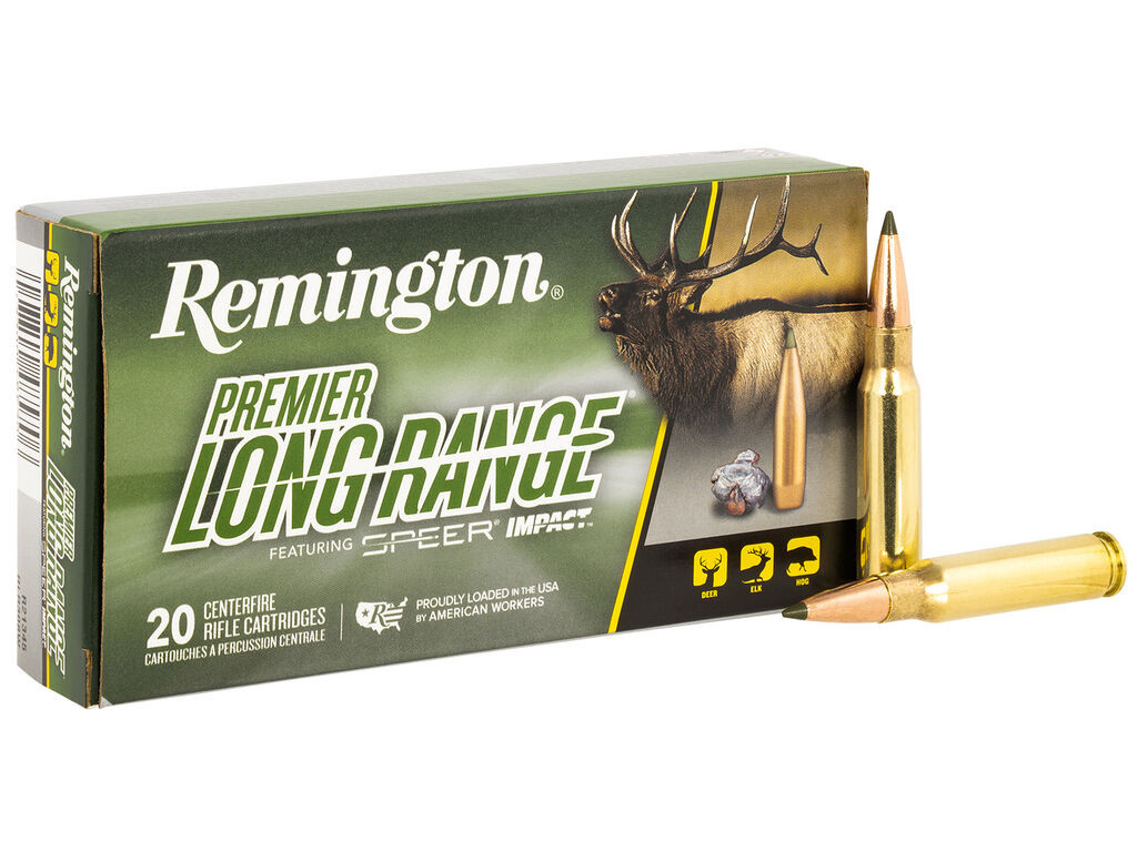 Remington Premier Long Range Speer Impact Case Ammo