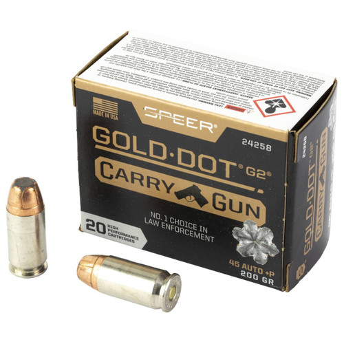 Speer Gold Dot Carry Gun P HP Ammo