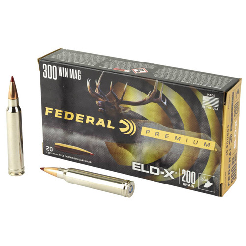 300 Win Mag Ammo - FED Prem Eld-X FED Prem Eld-X Ammo