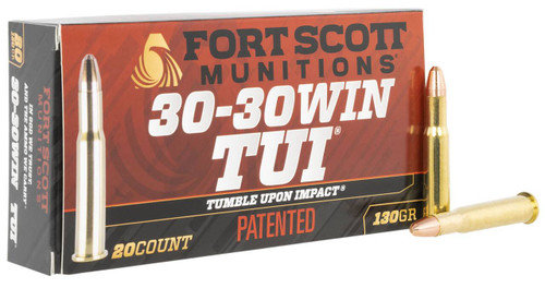 Fort Scott Munitions Tumble Upon Impact TUI SC Spun Ammo