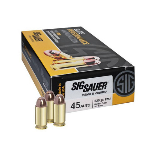 SIG FMJ Ammo