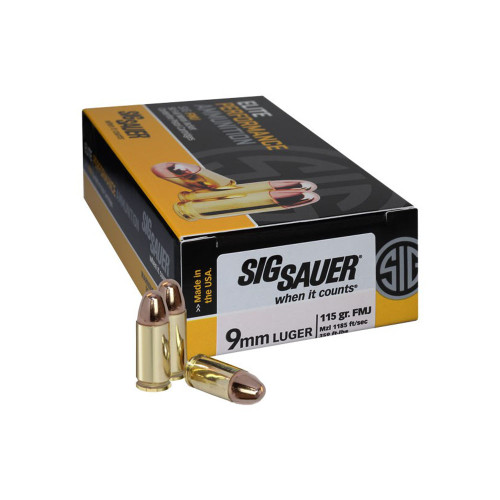 Elite Performance Luger FMJ Ammo