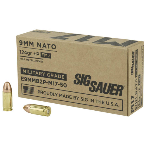 SIG FMJ +P Ammo