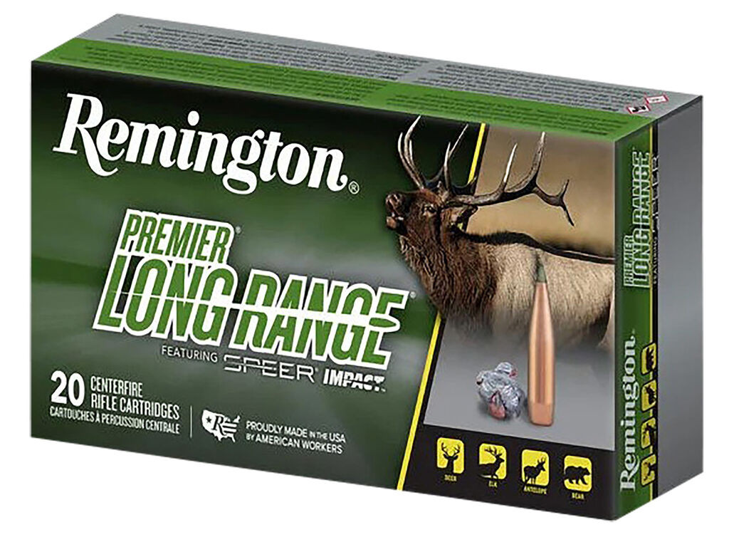 Remington Premier Long Range Speer Impact Case Ammo