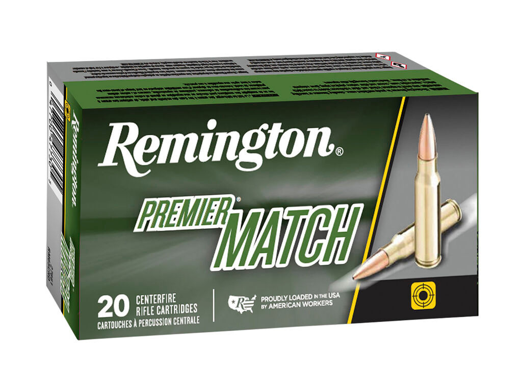 6mm Creedmoor Ammo - Remington Ammo Premier Match Sierra MatchKing Case HPBT Remington Premier Match Sierra MatchKing Case HPBT Ammo