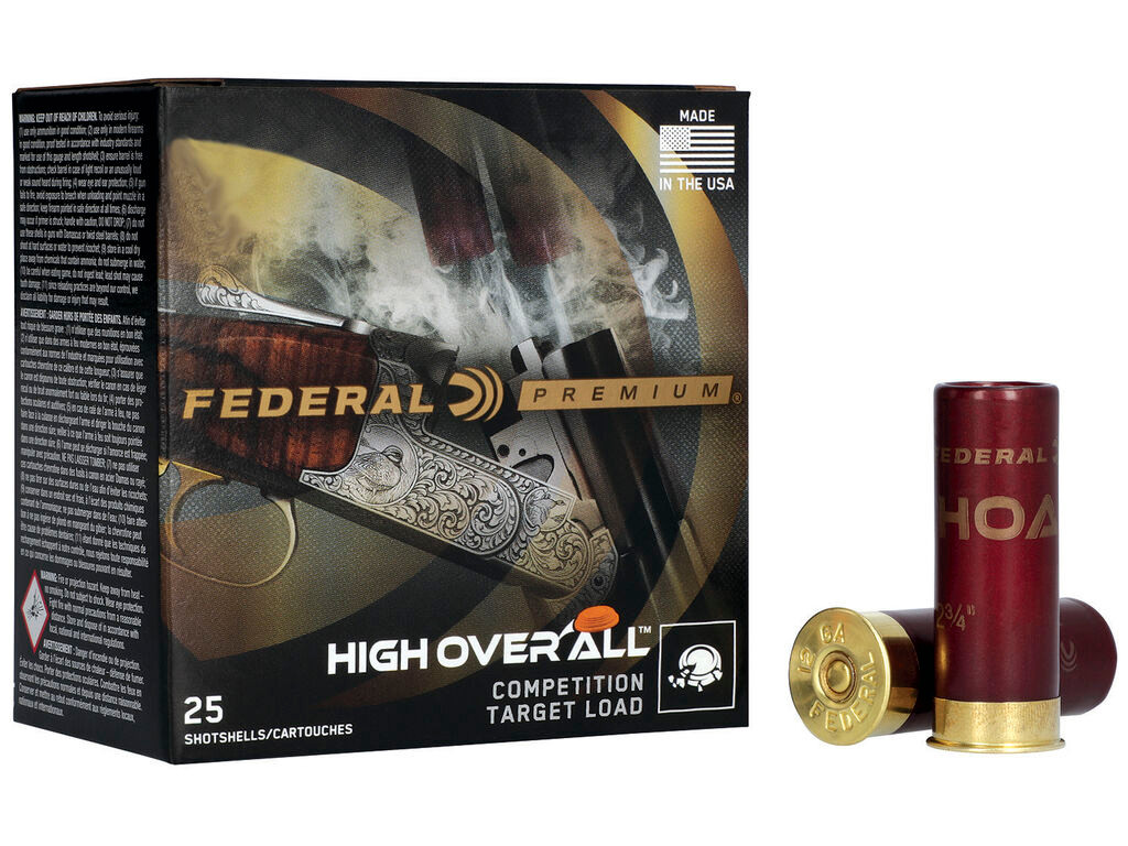 12 Gauge Ammo - Federal Premium High Over All Case 1oz Federal Premium High Over All Case 1oz Ammo