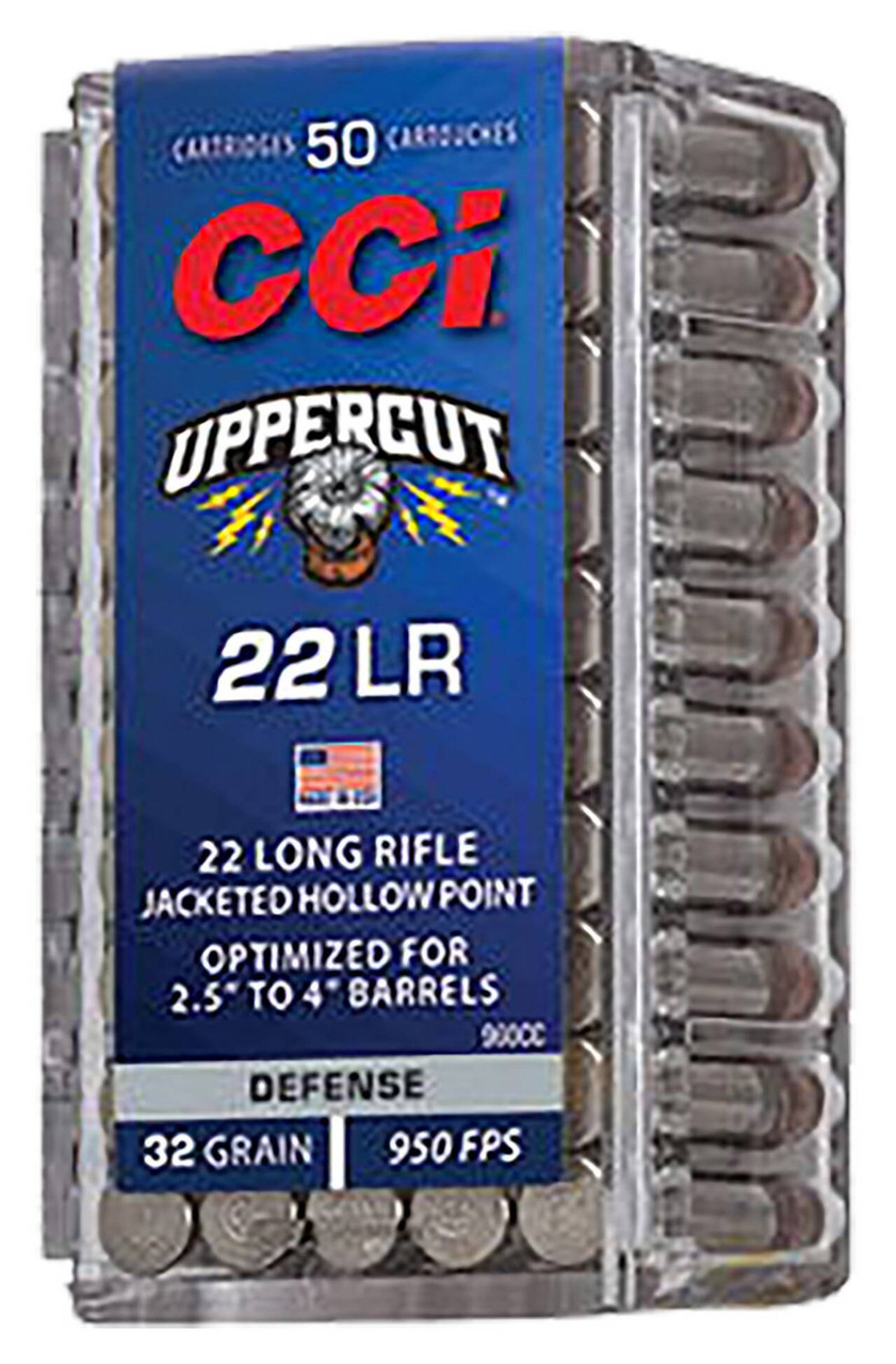 CCI Uppercut PLTD HP Ammo