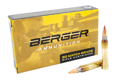 Berger Tactical Open Tip Match Case Ammo