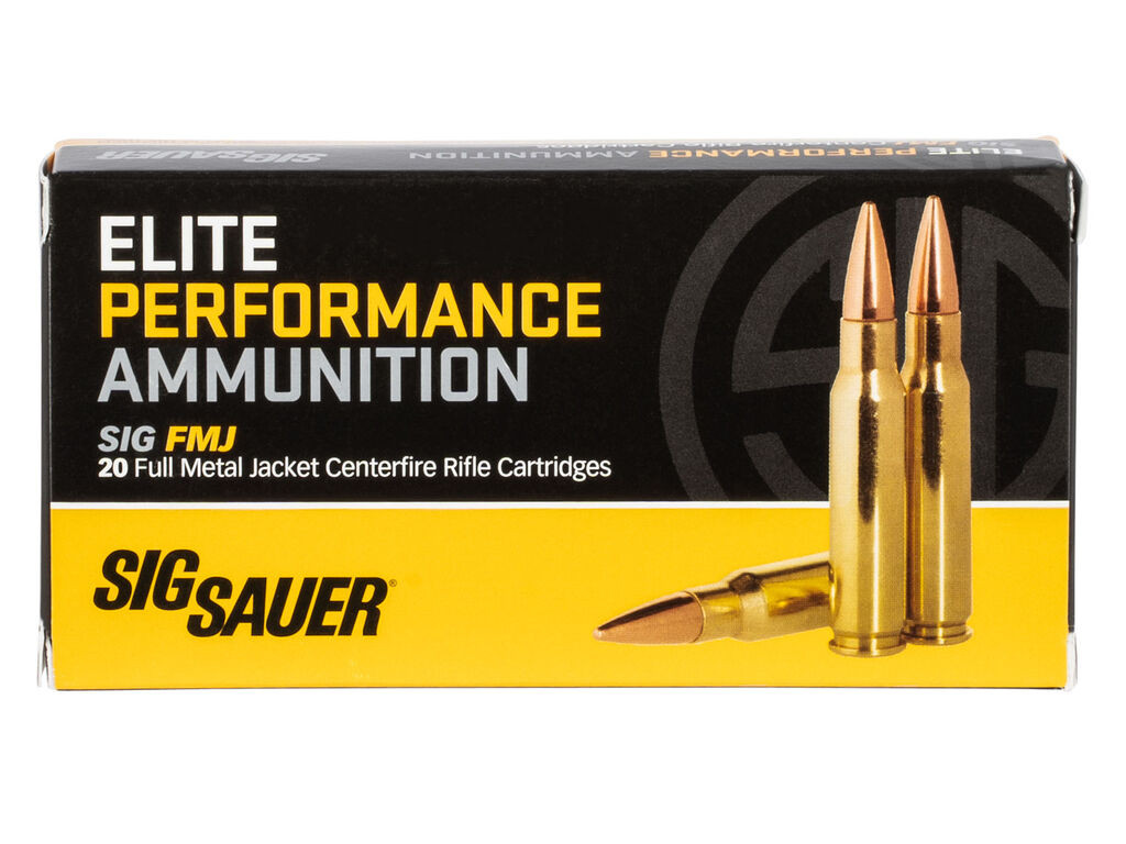 Sig Sauer Elite Performance Case FMJ Ammo