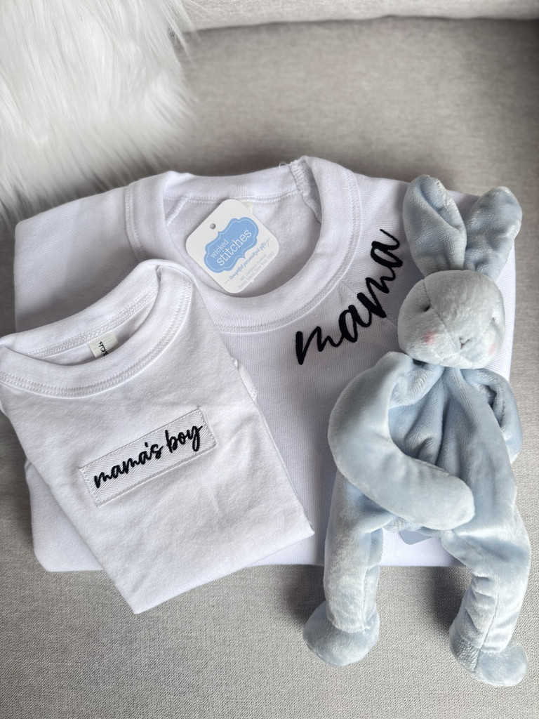 Mama + Mama's Boy Matching Shirts