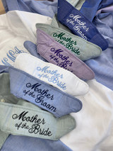 Choose thread colors and oxford colors to get the look you want.