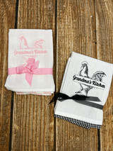 Choose Grandma's Kitchen in pink or black.  Wicked Stitches Gifts