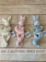 Click to add a Binky Buddy pacifier holder.