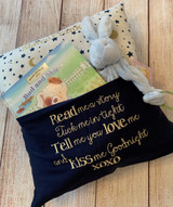 Turn Off the Day with a Story and Our Read to Me Pocket Pillow