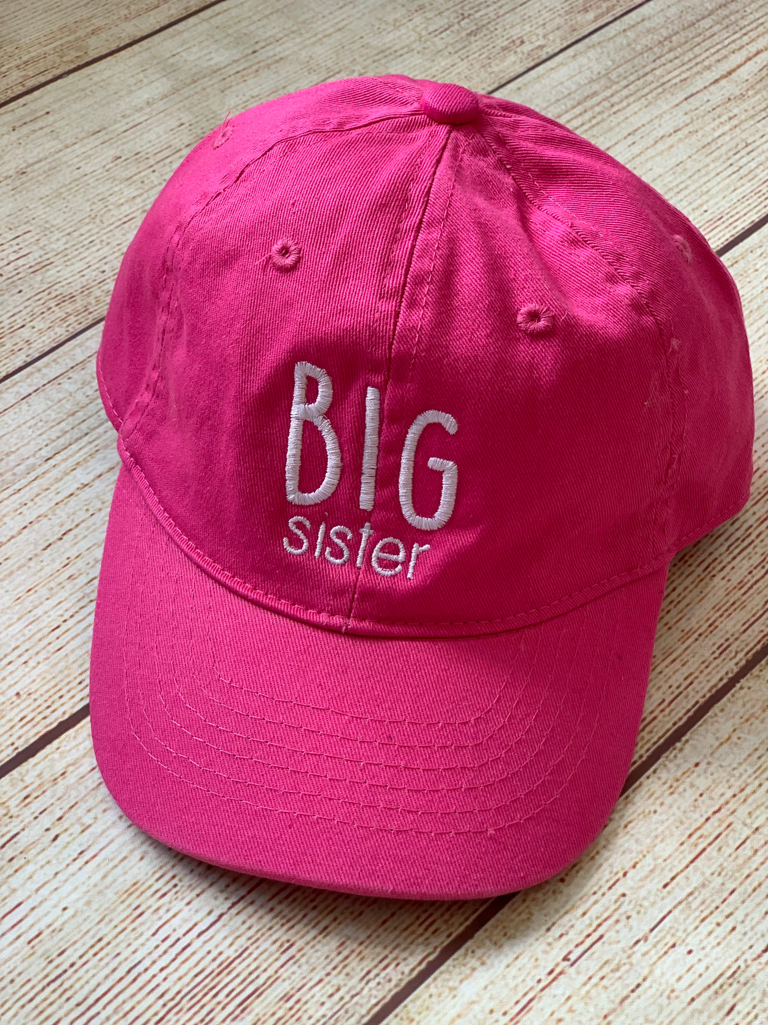 Big Brother + Big Sister Cap | Wicked Stitches Gifts