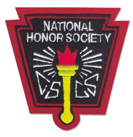 National Honor Society (NHS) with Torch