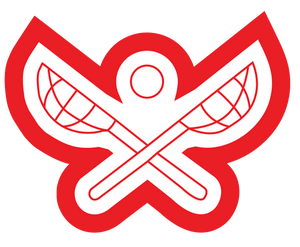 Crossed Lacrosse Sticks