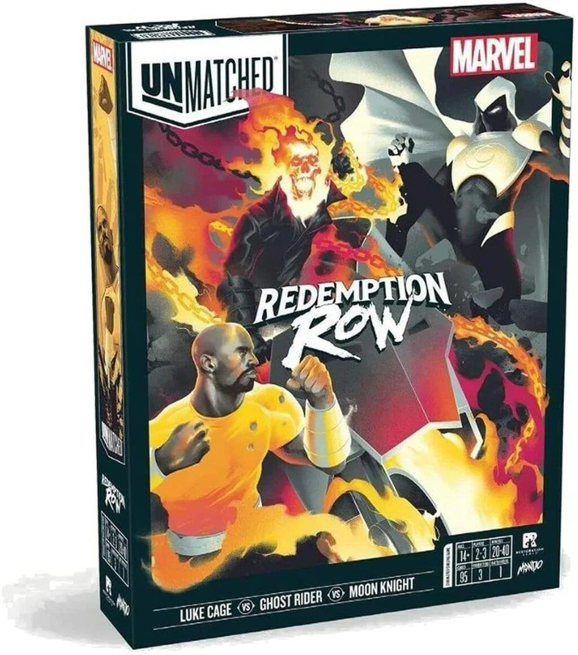 Unmatched Marvel: Redemption Row Board Game