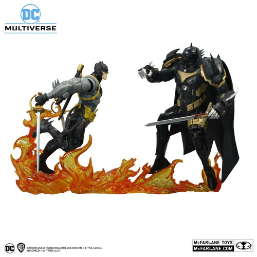 Batman vs Azrael Batman Armor (DC Multiverse) 2pk 7" Action Figures