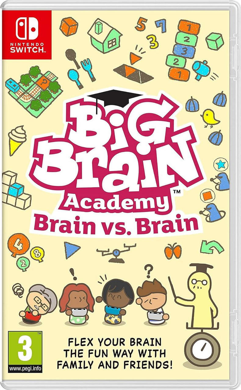 Big Brain Academy Brain vs Brain Nintendo Switch Game