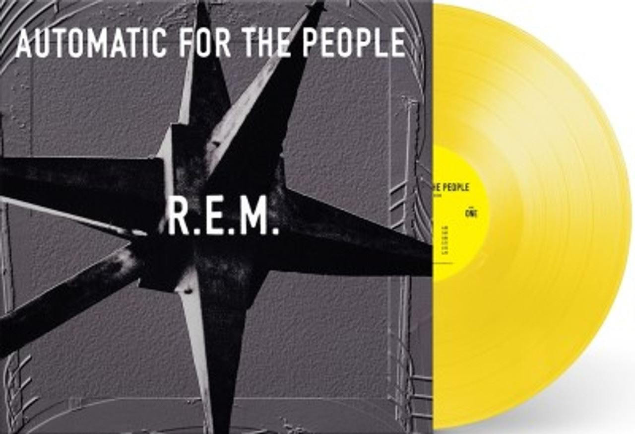 R.E.M. - Automatic For The People Yellow Vinyl