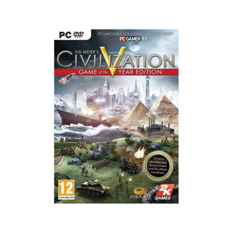 Sid Meier's Civilization V 5 Game Of The Year Edition (GOTY) PC