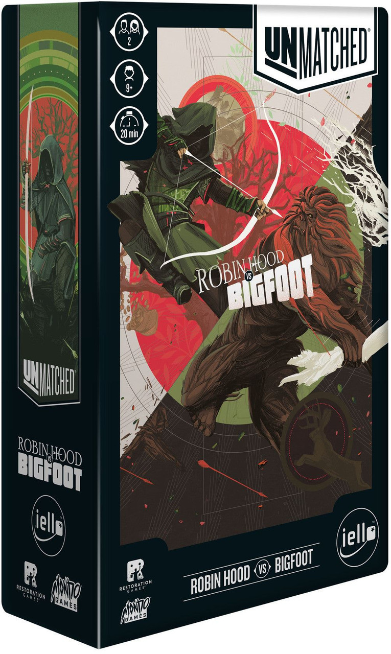 Unmatched: Robin Hood Vs Bigfoot Expansion Board Game