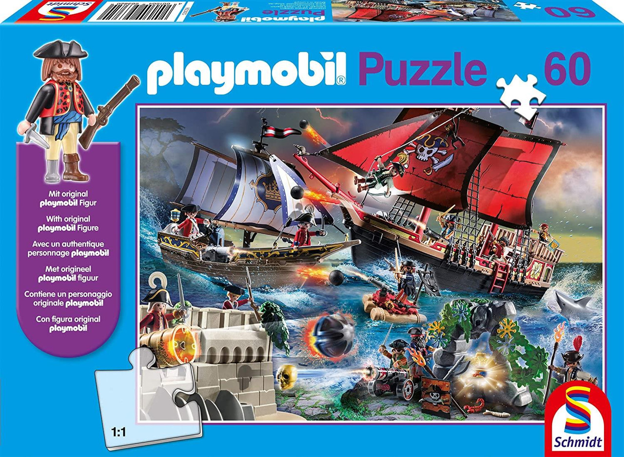 Playmobil: Princess Castle Puzzle & Play - 100 Pieces (Includes One Figure)