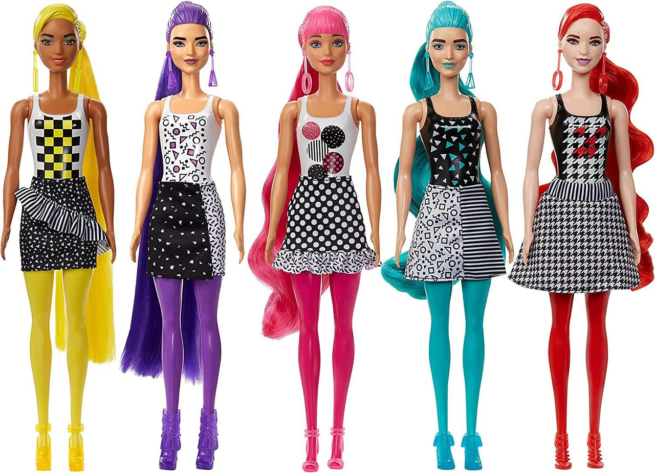Barbie Colour Reveal Monochrome Doll - One At Random