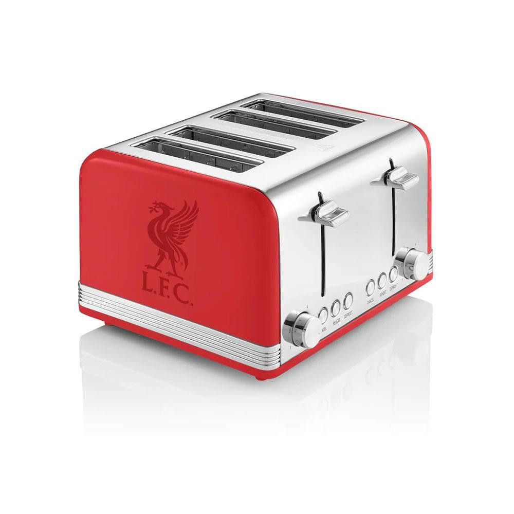 Swan Red Liverpool FC 4 Slice Retro Toaster
