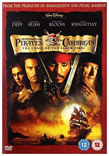 Pirates Of The Caribbean The Curse Of The Black Pearl DVD