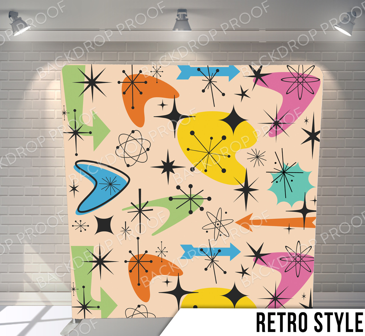 Pillow Cover Backdrop (Retro Style) - PB Backdrops