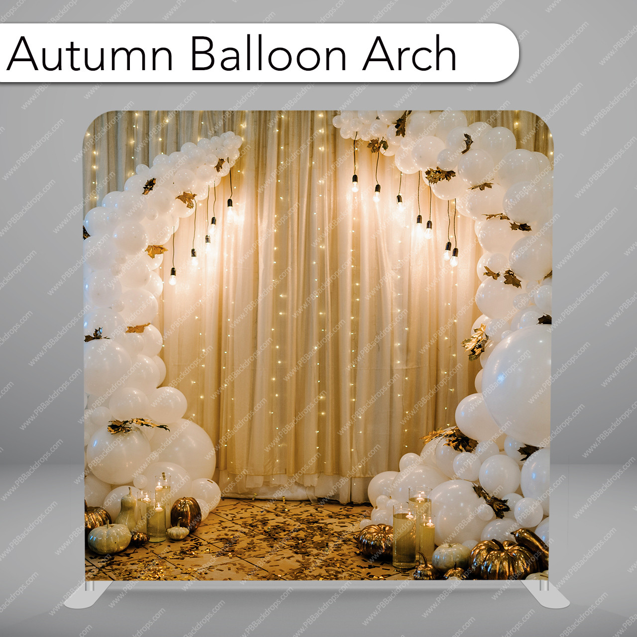 8x8 Printed Tension fabric backdrop (Autumn Painted Canvas) - PB Backdrops