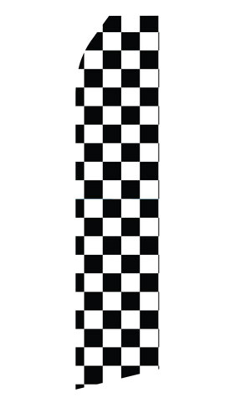 black and white checkered flag png